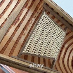 Vtg Wood Model Allagash River Canoe Maine River Guide Boat Replica