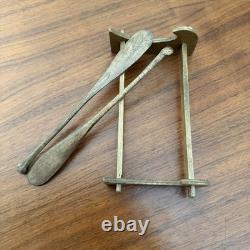 Vtg Wood Model Allagash River Canoe Maine River Guide Boat Replica