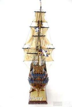 WASA Swedish Warship Handcrafted Wooden Sailing Ship Model 38 Museum Quality