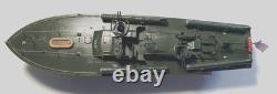 WW2 PT-109 COMMANDED BY LTJG. JOHN KENNEDY- Scale 172 PRO-BUILT WITH WOOD BASE
