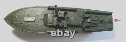 WW2 PT-109 COMMANDED BY LTJG. JOHN KENNEDY- Scale 172 PRO-BUILT WITH WOOD BASE