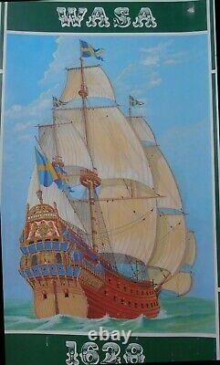 Wasa (Vasa) Billings Boats Ship Model Kit 175 Wooden Hull with Sails