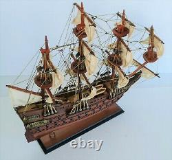 Wasa Wooden Boat Model Swedish Vasa War Ship Nautical Display Décor USA Ship