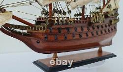 Wasa Wooden Boat Model Swedish Vasa War Ship Nautical Display Décor USA Ship