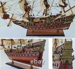 Wasa Wooden Model Ship 20 Swedish Warship Model Boat Handmade Gifts For Men