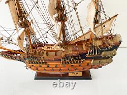 Wasa Wooden Model Ship 22.8 Swedish Warship Model Boat Handmade Gifts For Men
