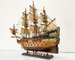 Wasa Wooden Model Ship 22.8 Swedish Warship Model Boat Handmade Gifts For Men