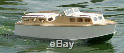 Wavemaster 25 Boat Model Wooden boat kit Lesro models Les Rowell
