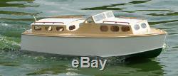 Wavemaster 34 Boat Model Wooden boat kit Lesro models Les Rowell