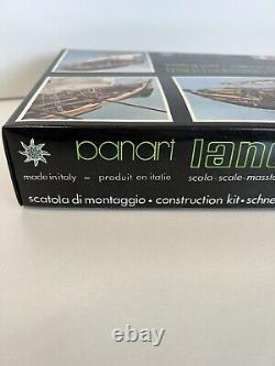 Whaling Boat Model Kit By Panart Lancia Baleniera Wooden Italy BRAND NEW IN BOX