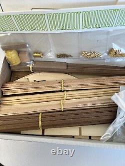Whaling Boat Model Kit By Panart Lancia Baleniera Wooden Italy BRAND NEW IN BOX