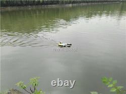 Wind Catamaran Rescue Boat Vector Steering Wooden Model Ship Kit RC Model