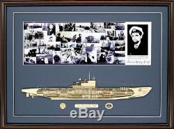 Wood Cutaway Model Signed Edition of Type VII U-Boat Made in the USA