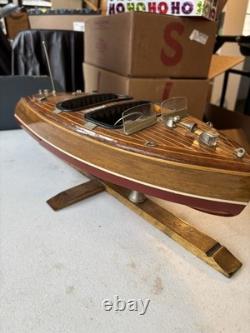 Wood Model Boat Cris Craft
