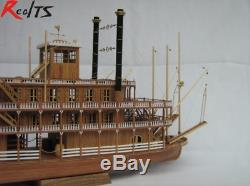 Wood ship boat 1/100 classic USS Mississippi model kit DIY for adults best NEW
