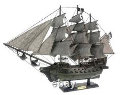 Wooden Flying Dutchman Model Pirate Ship 26 inch Fully Assembled Display