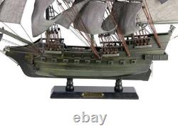 Wooden Flying Dutchman Model Pirate Ship 26 inch Fully Assembled Display