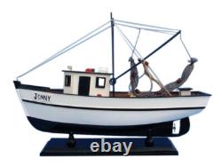 Wooden Forrest Gump Jenny Model Shrimp Boat 16