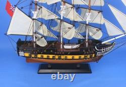 Wooden HMS Surprise Master and Commander Model Ship 24