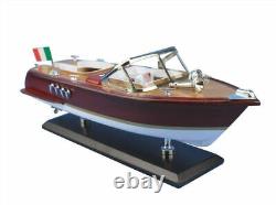 Wooden Hulled, Riva Aquarama Model Speed Boat 14