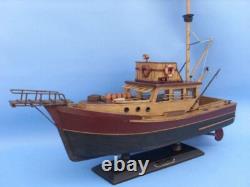 Wooden Jaws Orca Model Boat 20