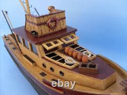 Wooden Jaws Orca Model Boat 20
