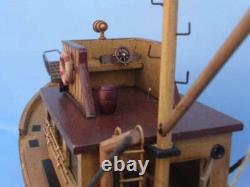 Wooden Jaws Orca Model Boat 20