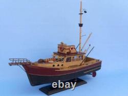 Wooden Jaws Orca Model Boat 20