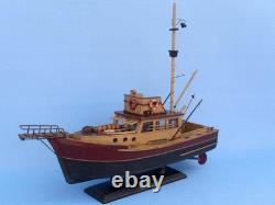 Wooden Jaws Orca Model Boat 20