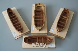 Wooden Lifeboat Rowboat 148 Model Ship Life Boat POF Wooden Model Ship Kit US