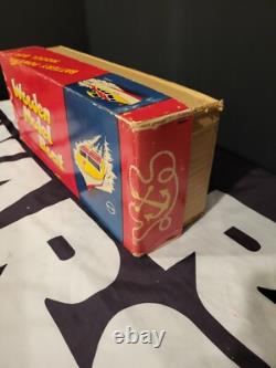 Wooden Model Boat 1950s UNION BOAT Vintage Original JAPAN Electric