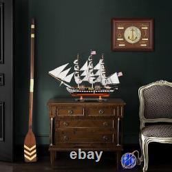 Wooden Model Ship USS Constitution 1/95 Scale Replica Frigate Sailing Warship Mo
