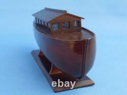 Wooden Noah's Ark Model Boat 14