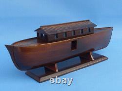 Wooden Noah's Ark Model Boat 14