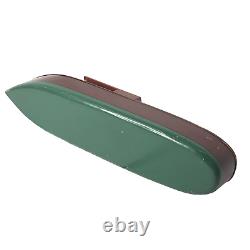 Wooden Pond Boat Vintage Nautical Decor Model 24 in Yacht MCM Cabin Folk Art Toy