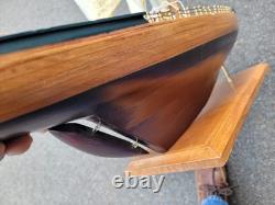 Wooden Pond Yacht Sail Boat Scratch Built 36.541.5 J Class Endeavor
