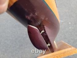 Wooden Pond Yacht Sail Boat Scratch Built 36.541.5 J Class Endeavor