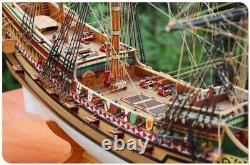 Wooden Sailing Ship Boat DIV Model Craft Kit Ship Assembly Decor Model Gift Toy