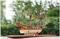 Wooden Sailing Ship Boat DIV Model Craft Kit Ship Assembly Decor Model Gift Toy