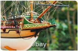 Wooden Sailing Ship Boat DIV Model Craft Kit Ship Assembly Decor Model Gift Toy