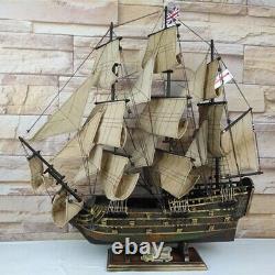 Wooden Sailing Ship Boat Model Craft Kit Ship Assembly Decor Model Gift Toy