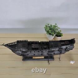 Wooden Ship Model Assembly Kit Handmade Retro Black Pearl Nautical Sailing Boat