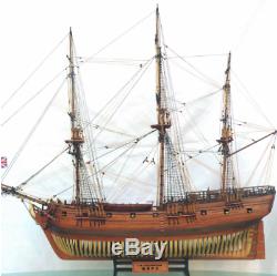 Wooden Ship Models Kits DIY boat wood 3d laser cut 132 HMS Druid 1776 16 Cannon