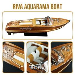 Wooden Super Riva Aquarama Classic Boat Model 21? Luxury Decoration