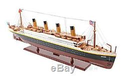 Wooden Titanic Painted Small Model Ship