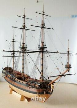 Wooden sailing boat 1/96 assemble wood boat kit ship model boat handmade