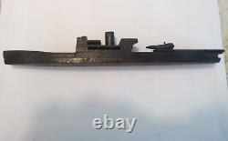 World War II Wood British Recognition model -German Seaplane Tender Friesenland