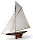 Xxl Columbia 1901 America's Cup J Class Yacht Model 68 Wood Sailboat Built Boat