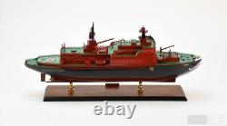 Yamal Russian 29 Arktika Class Nuclear Powered Icebreaker Wooden Ship Model NEW