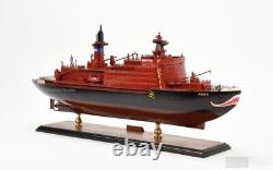 Yamal Russian 29 Arktika Class Nuclear Powered Icebreaker Wooden Ship Model NEW